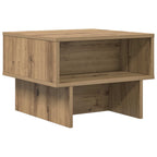 Tavolino da salotto Rovere artigianale 48 x 46 x 35 cm