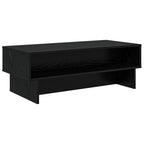 Tavolino da salotto Rovere Nero 100 x 46 x 35 cm