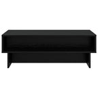 Tavolino da salotto Rovere Nero 100 x 46 x 35 cm