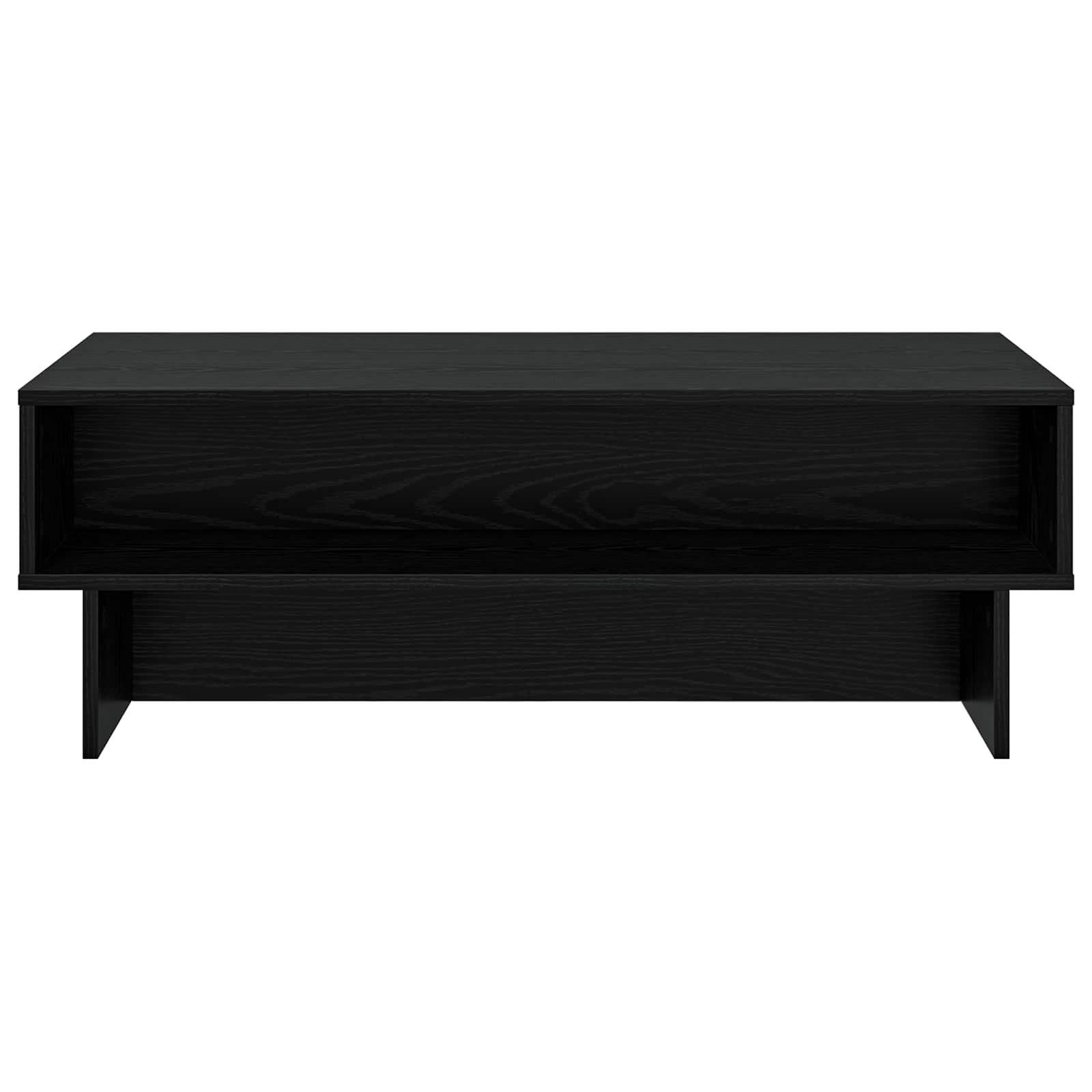 Tavolino da salotto Rovere Nero 100 x 46 x 35 cm