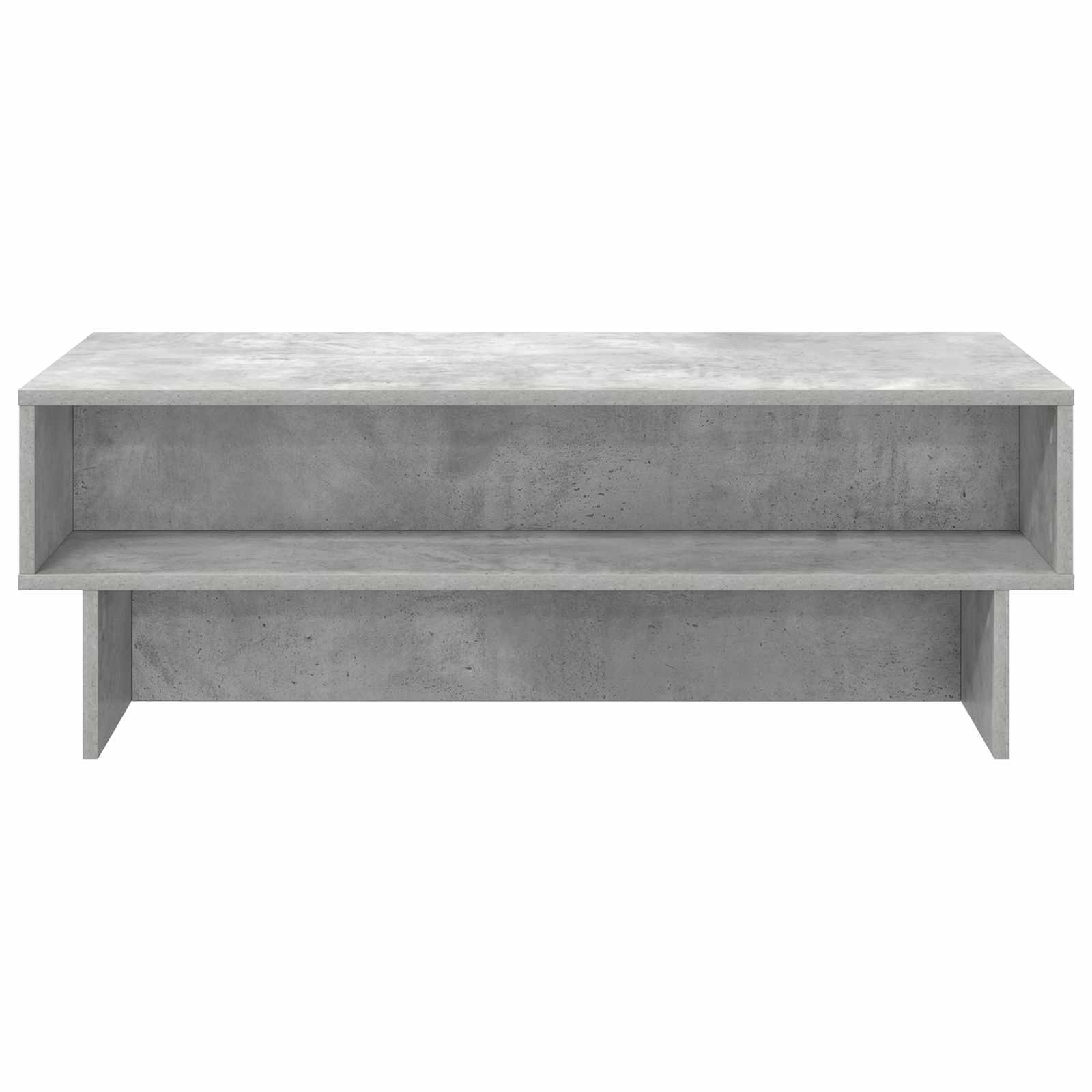 Tavolino da salotto Grigio cemento 100 x 46 x 35 cm