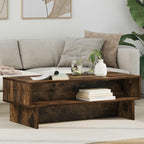 Tavolino da salotto Rovere fumé 100 x 46 x 35 cm