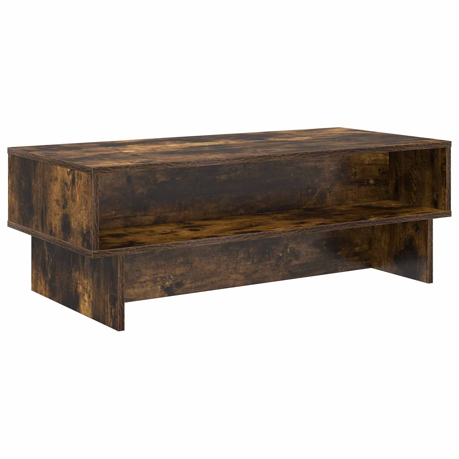 Tavolino da salotto Rovere fumé 100 x 46 x 35 cm