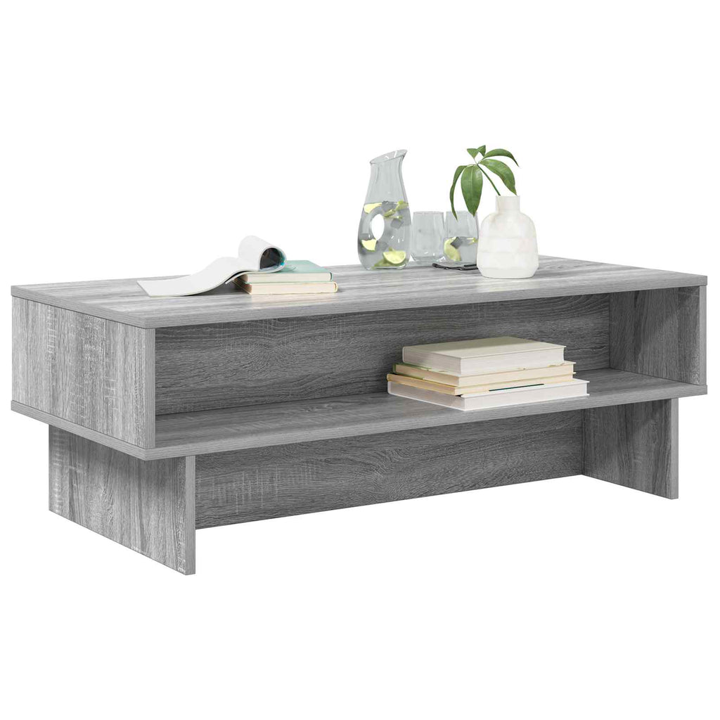 Tavolino da salotto Grigio Sonoma 100 x 46 x 35 cm