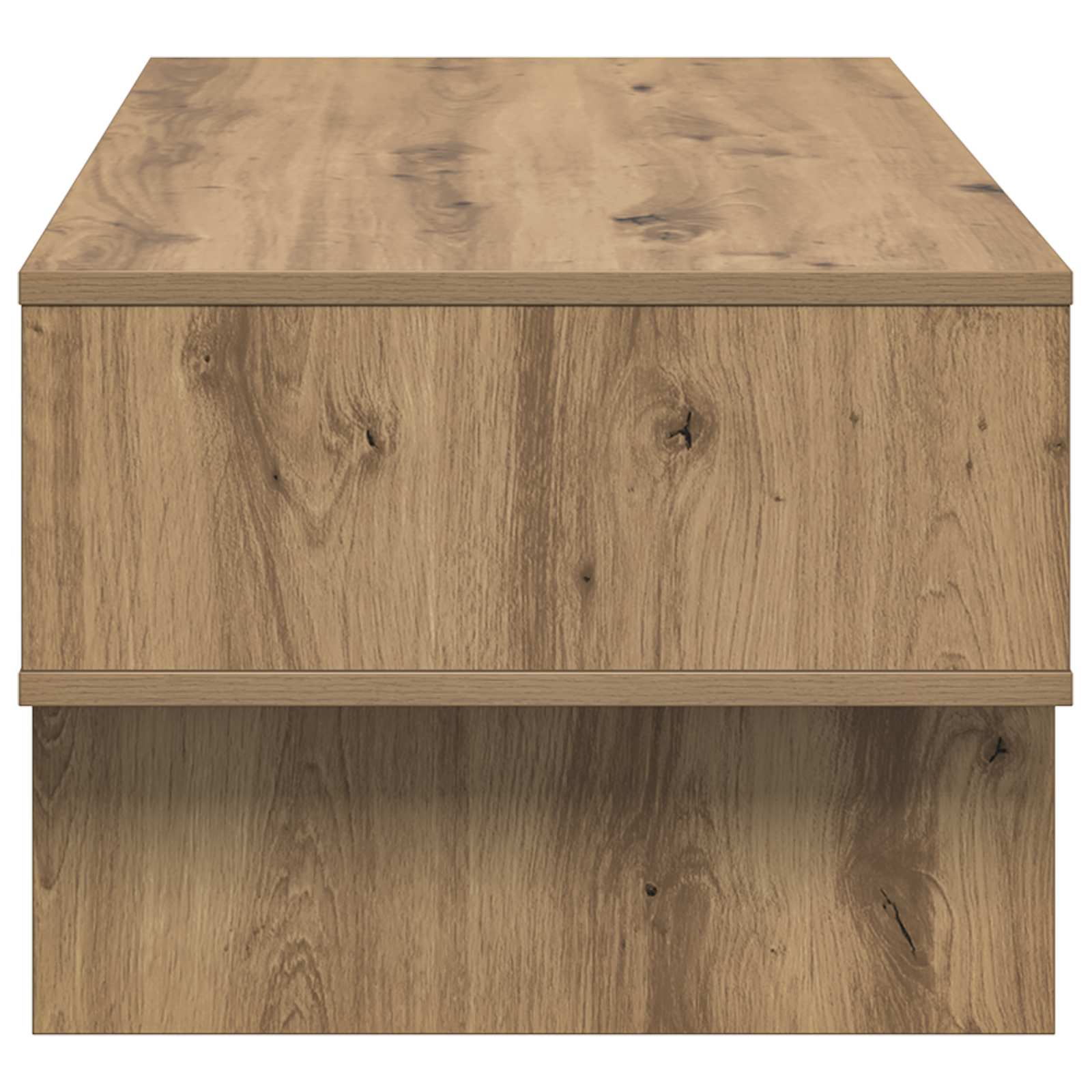 Tavolino da salotto Rovere artigianale 100 x 46 x 35 cm