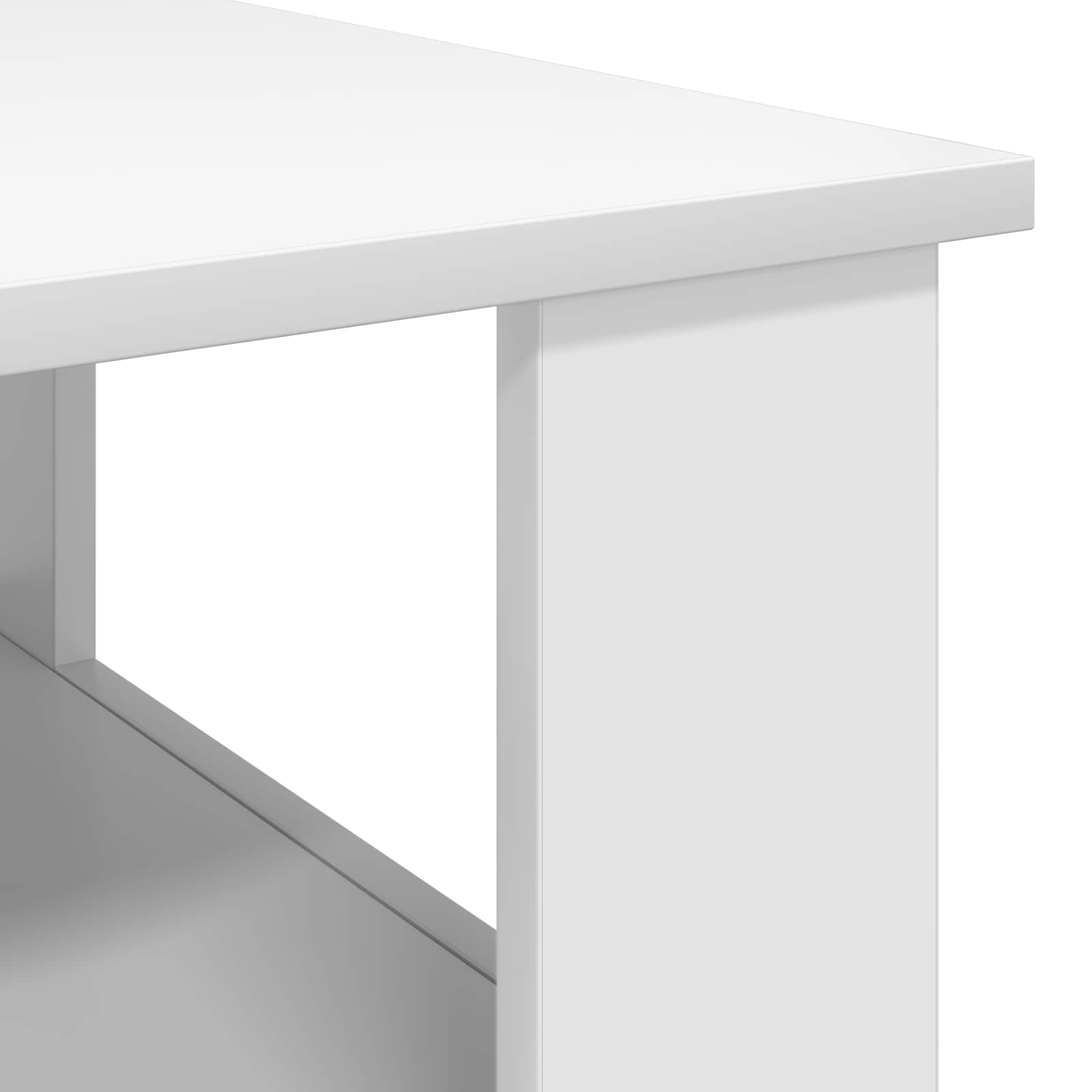 Tavolino da salotto Bianco 57 x 55 x 45 cm Legno multistrato