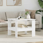 Tavolino da salotto Bianco 57 x 55 x 45 cm Legno multistrato