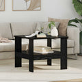 Tavolino da salotto Rovere Nero 57 x 55 x 45 cm