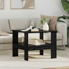 Tavolino da salotto Rovere Nero 57 x 55 x 45 cm