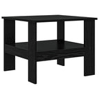 Tavolino da salotto Rovere Nero 57 x 55 x 45 cm
