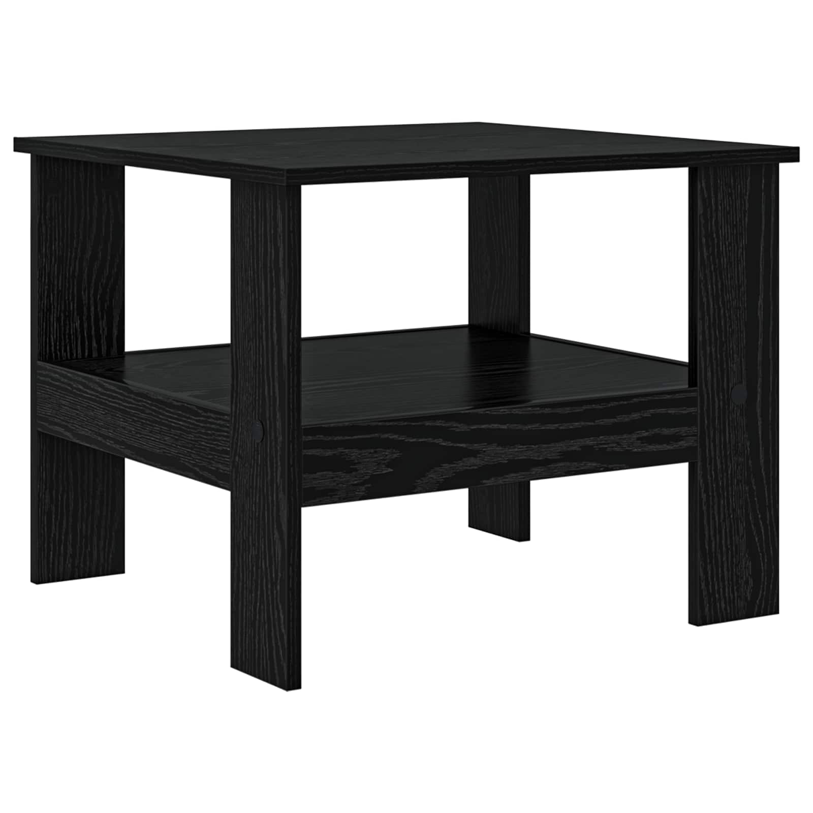Tavolino da salotto Rovere Nero 57 x 55 x 45 cm