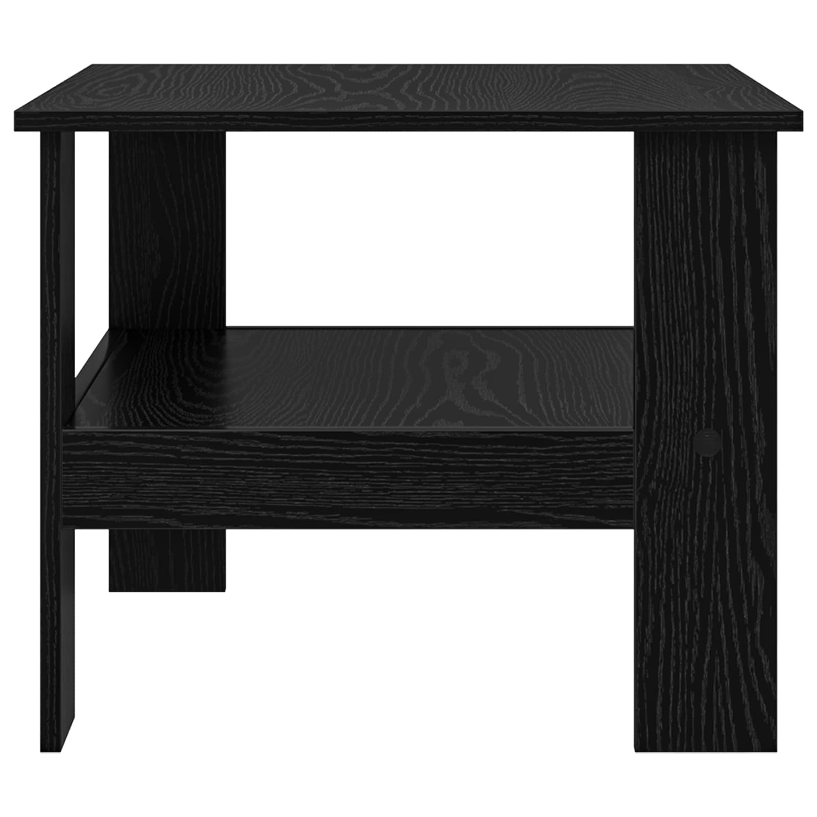 Tavolino da salotto Rovere Nero 57 x 55 x 45 cm