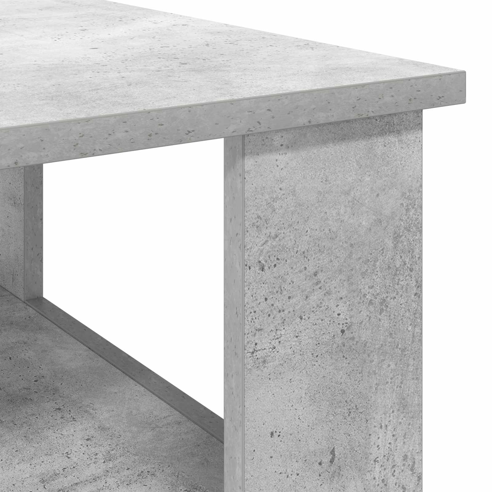 Tavolino da salotto Grigio cemento 57 x 55 x 45 cm