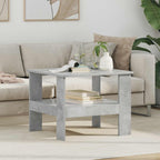 Tavolino da salotto Grigio cemento 57 x 55 x 45 cm