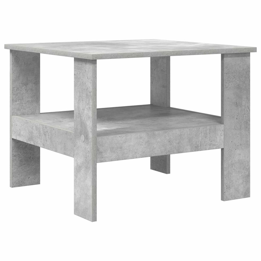 Tavolino da salotto Grigio cemento 57 x 55 x 45 cm