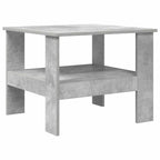 Tavolino da salotto Grigio cemento 57 x 55 x 45 cm