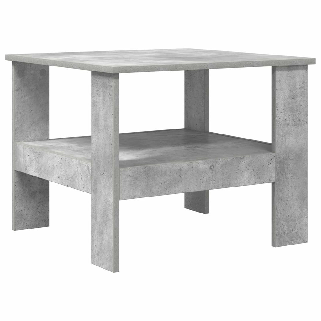 Tavolino da salotto Grigio cemento 57 x 55 x 45 cm