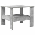 Tavolino da salotto Grigio cemento 57 x 55 x 45 cm