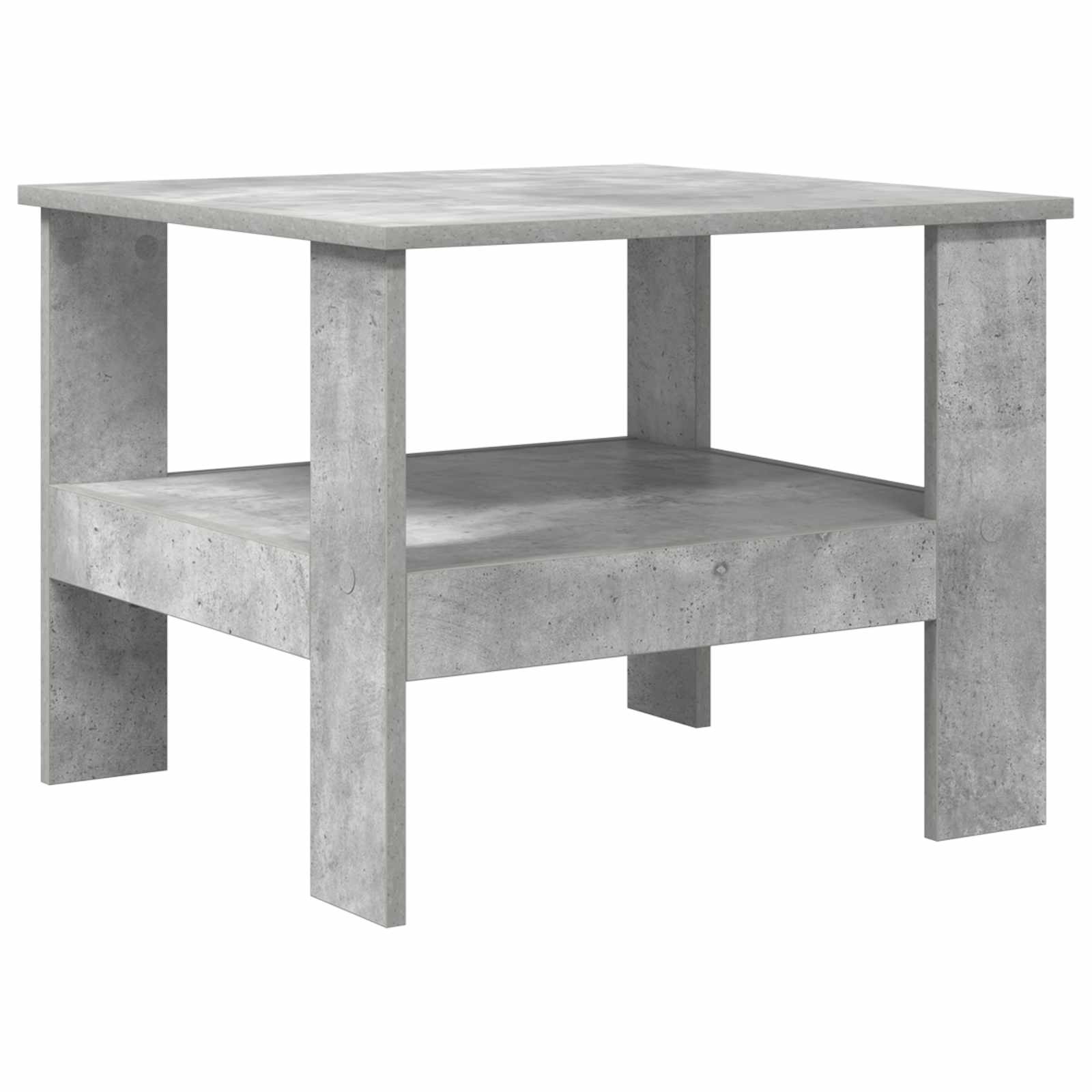 Tavolino da salotto Grigio cemento 57 x 55 x 45 cm