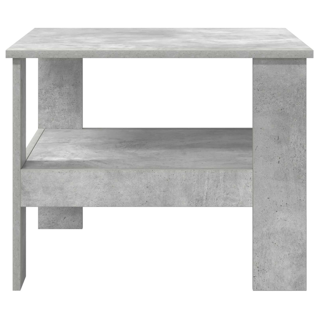 Tavolino da salotto Grigio cemento 57 x 55 x 45 cm