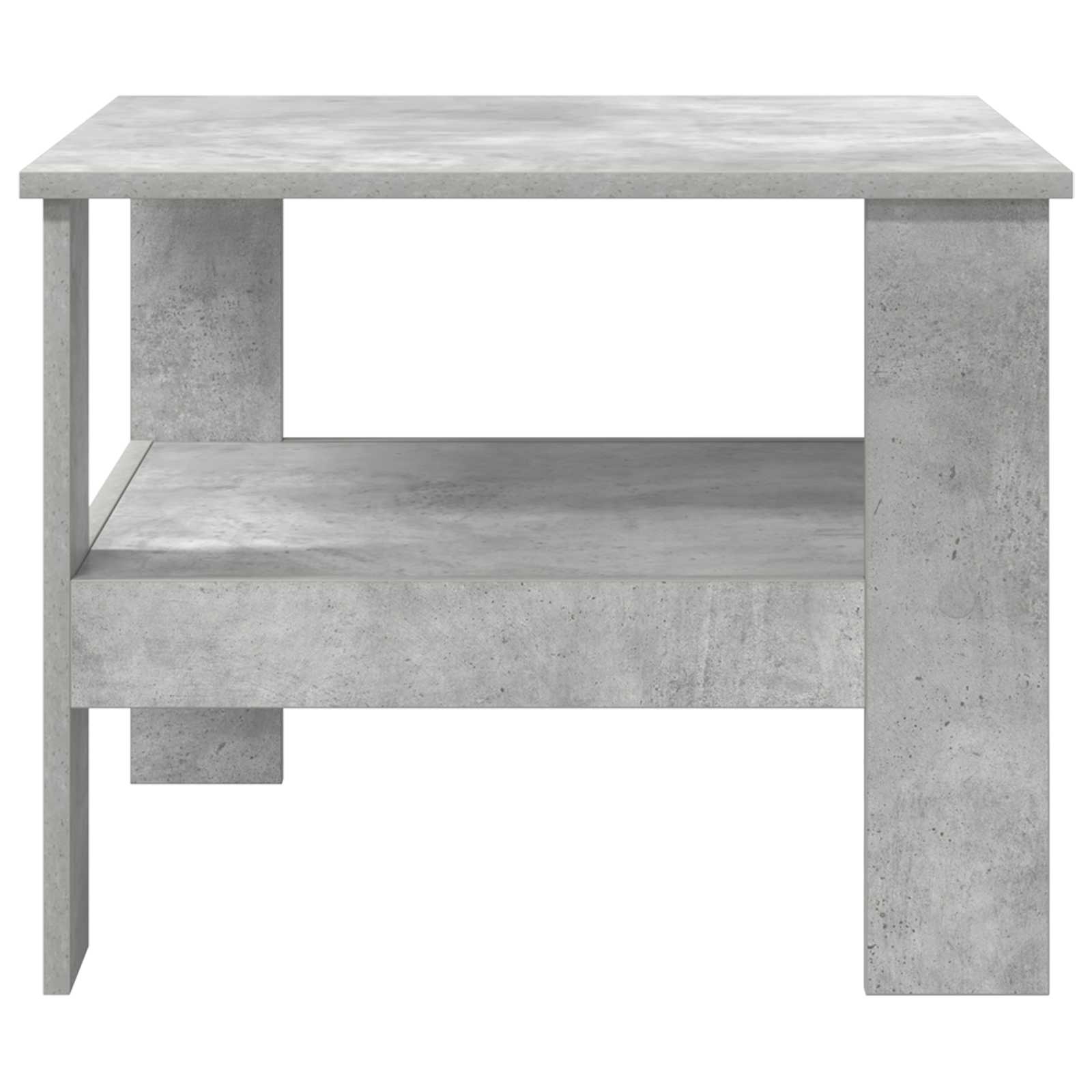 Tavolino da salotto Grigio cemento 57 x 55 x 45 cm