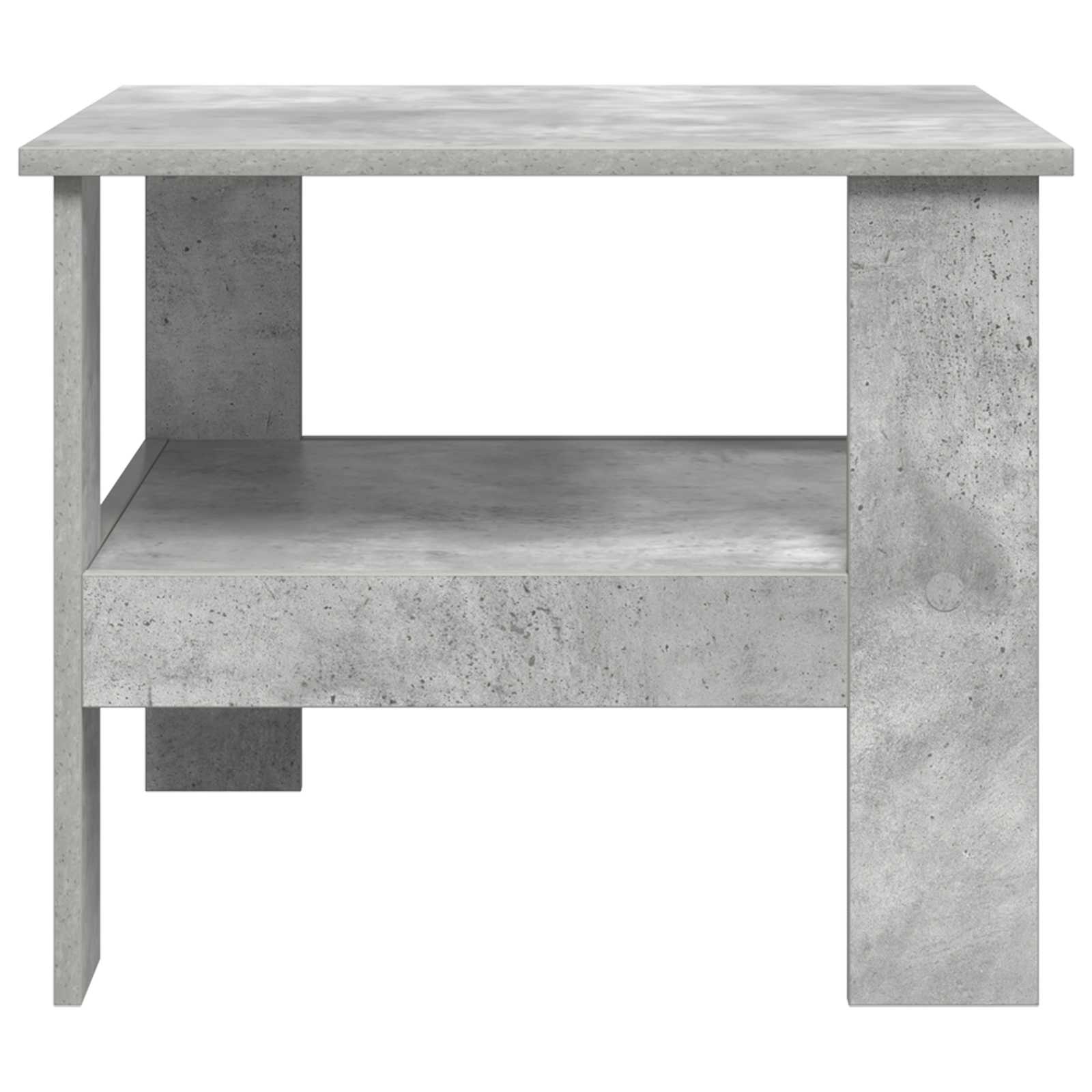 Tavolino da salotto Grigio cemento 57 x 55 x 45 cm