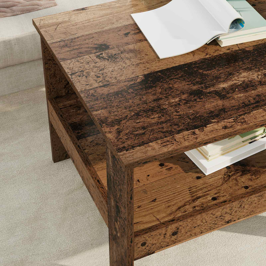 Tavolino da salotto Legno vecchio 57 x 55 x 45 cm