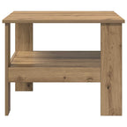 Tavolino da salotto Rovere artigianale 57 x 55 x 45 cm