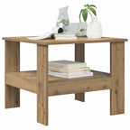 Tavolino da salotto Rovere artigianale 57 x 55 x 45 cm