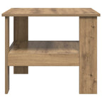Tavolino da salotto Rovere artigianale 57 x 55 x 45 cm