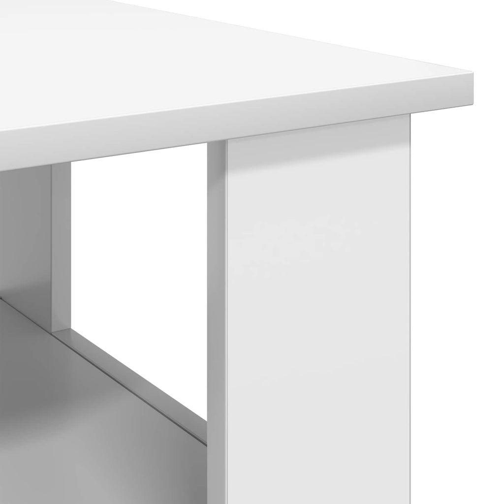 Tavolino da salotto Bianco 90 x 50 x 45 cm Legno multistrato