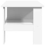 Tavolino da salotto Bianco 90 x 50 x 45 cm Legno multistrato