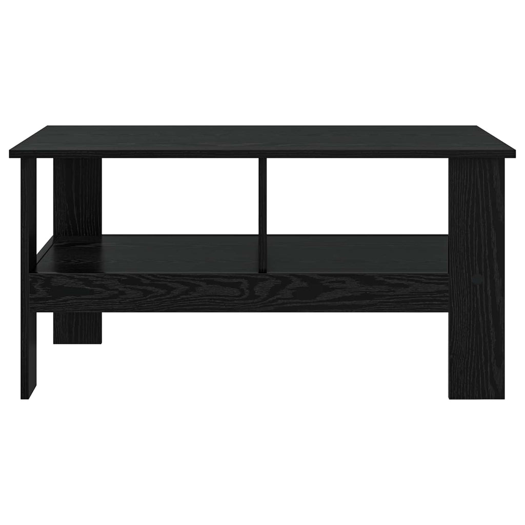 Tavolino da salotto Rovere Nero 90 x 50 x 45 cm