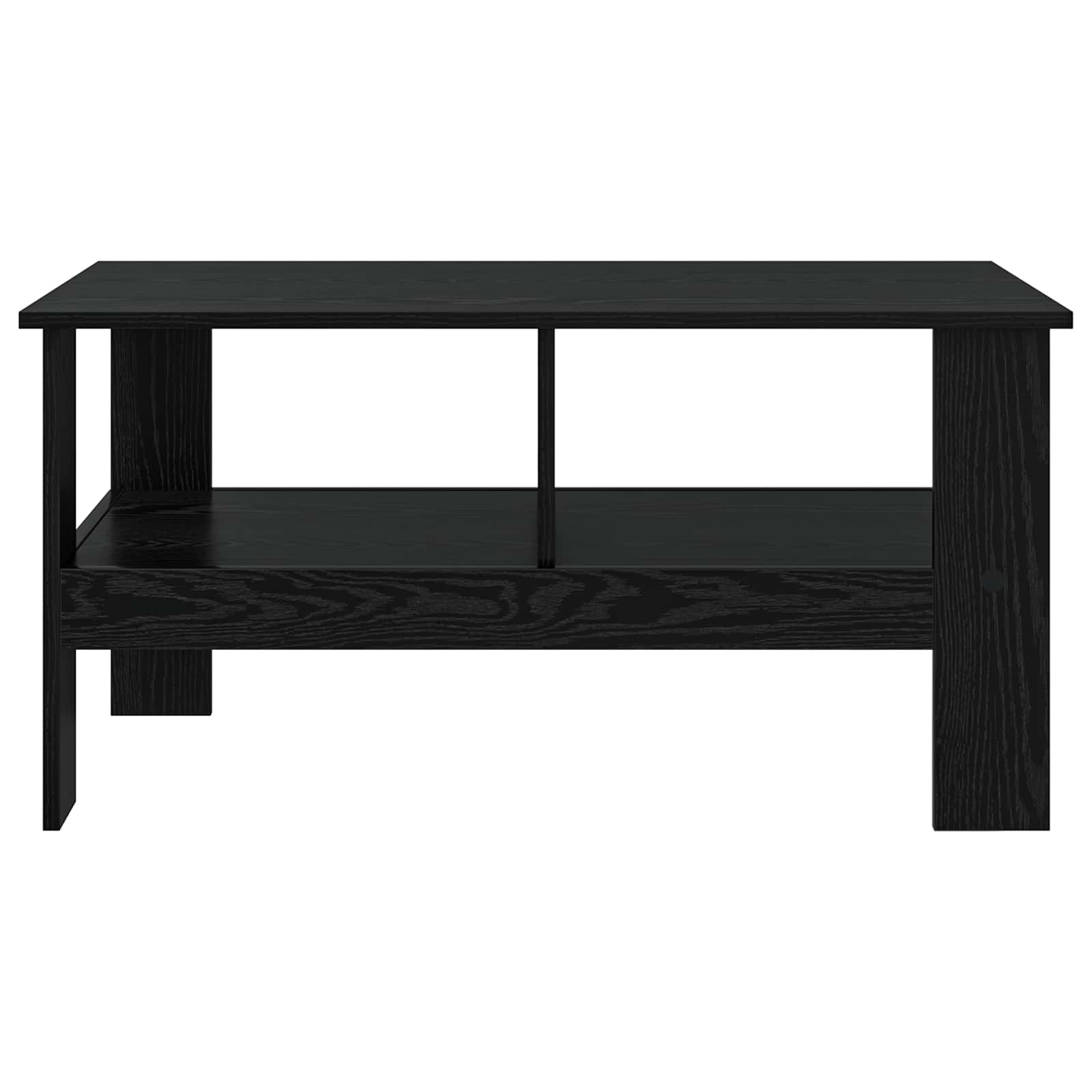 Tavolino da salotto Rovere Nero 90 x 50 x 45 cm