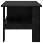 Tavolino da salotto Rovere Nero 90 x 50 x 45 cm