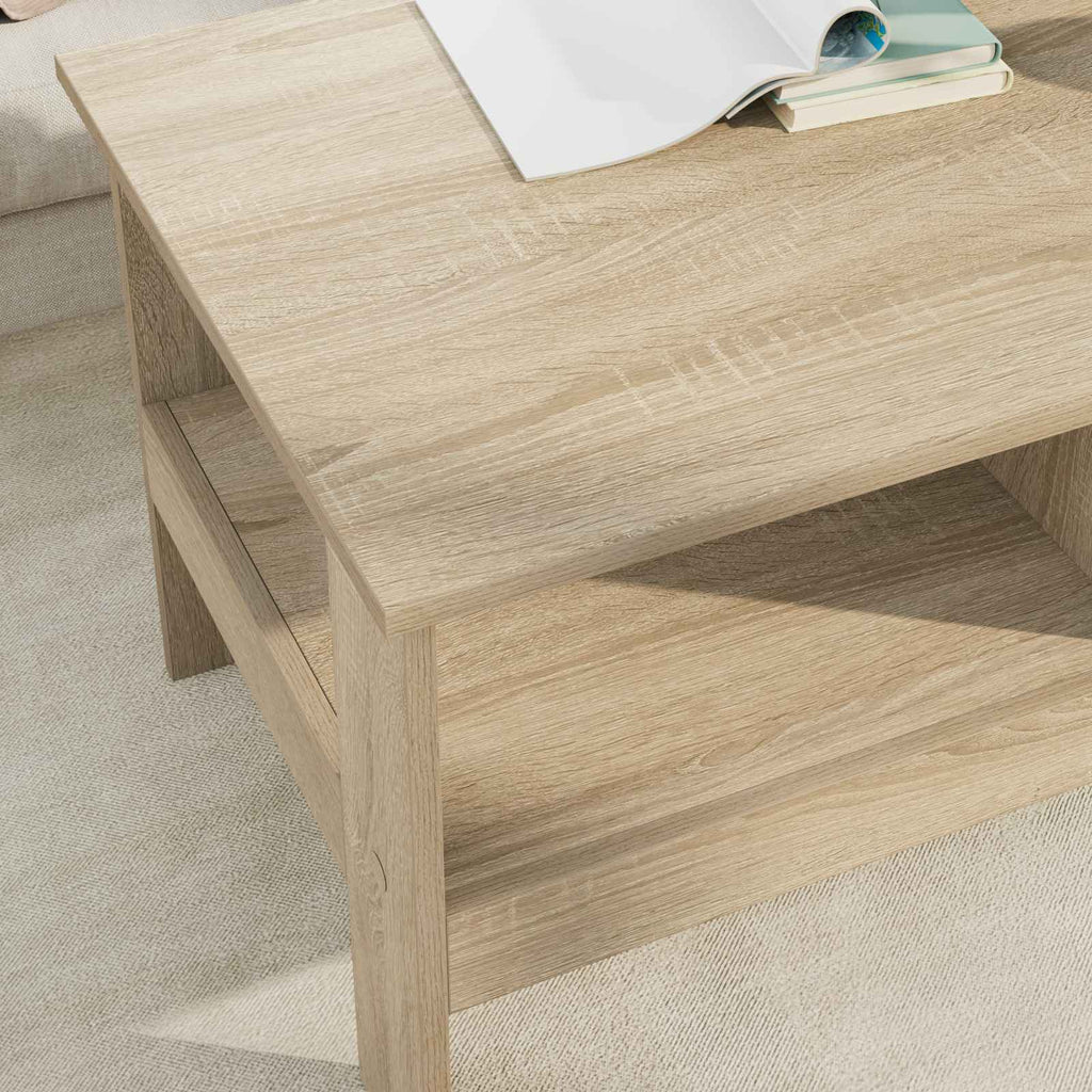 Tavolino da salotto Rovere Sonoma 90 x 50 x 45 cm
