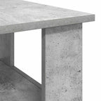 Tavolino da salotto Grigio cemento 90 x 50 x 45 cm