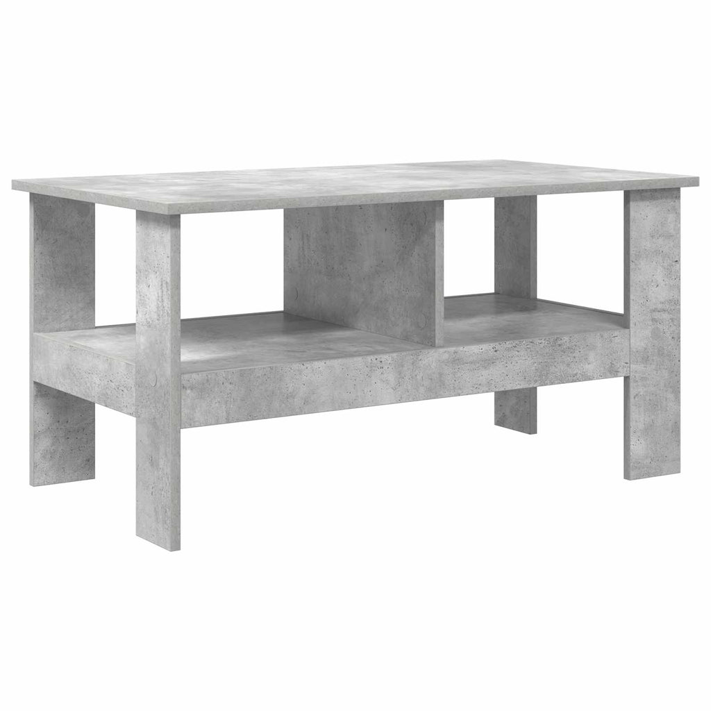 Tavolino da salotto Grigio cemento 90 x 50 x 45 cm