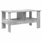 Tavolino da salotto Grigio cemento 90 x 50 x 45 cm