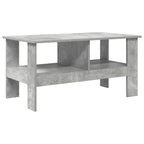 Tavolino da salotto Grigio cemento 90 x 50 x 45 cm