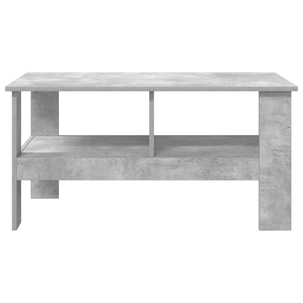 Tavolino da salotto Grigio cemento 90 x 50 x 45 cm