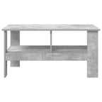Tavolino da salotto Grigio cemento 90 x 50 x 45 cm