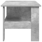 Tavolino da salotto Grigio cemento 90 x 50 x 45 cm