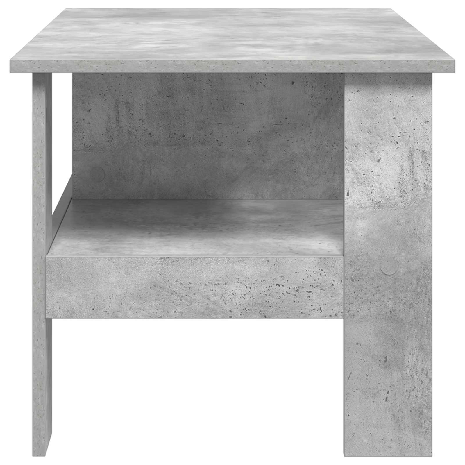 Tavolino da salotto Grigio cemento 90 x 50 x 45 cm