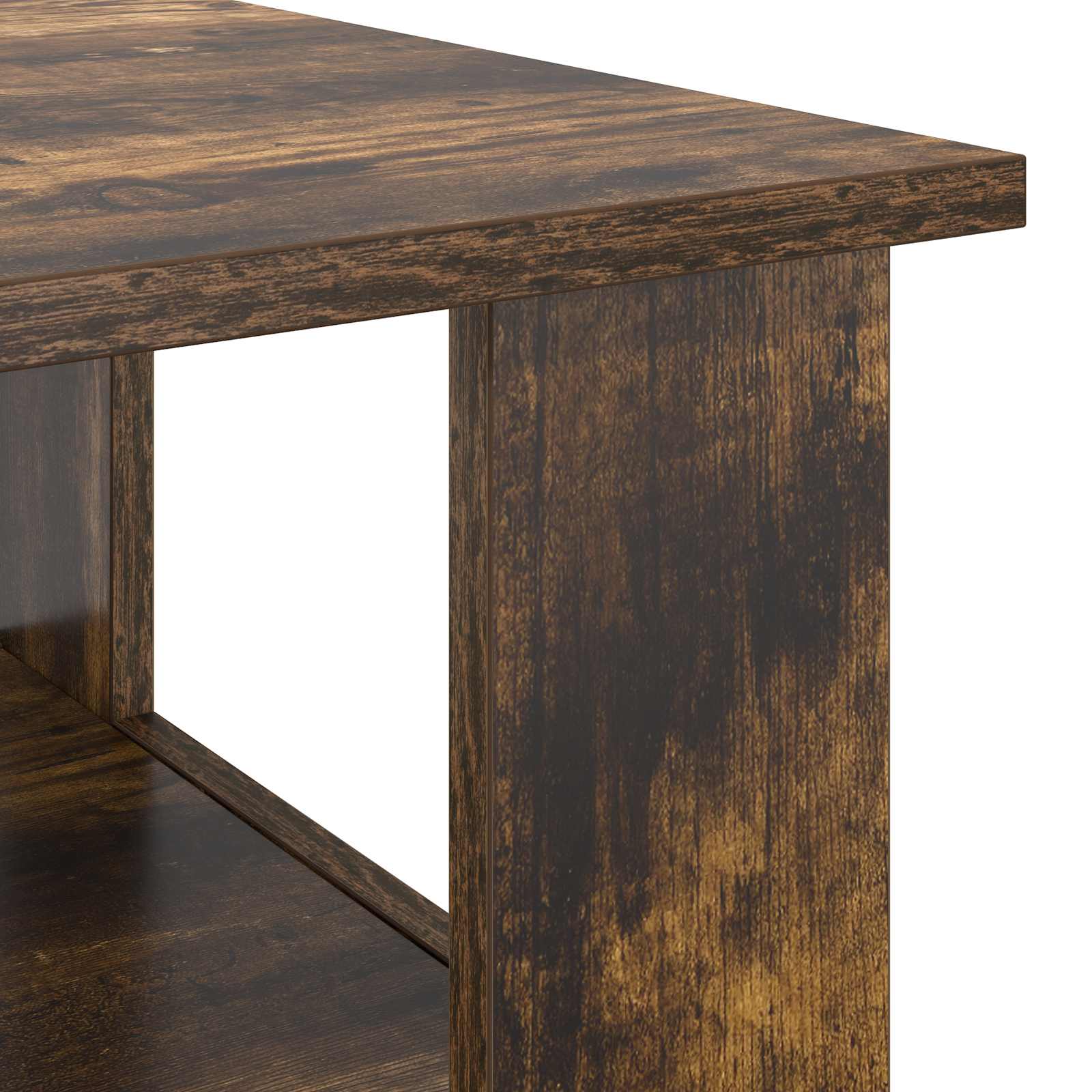 Tavolino da salotto Rovere fumé 90 x 50 x 45 cm