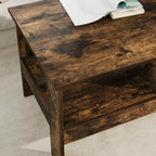 Tavolino da salotto Rovere fumé 90 x 50 x 45 cm