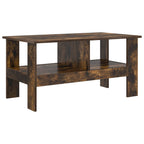 Tavolino da salotto Rovere fumé 90 x 50 x 45 cm