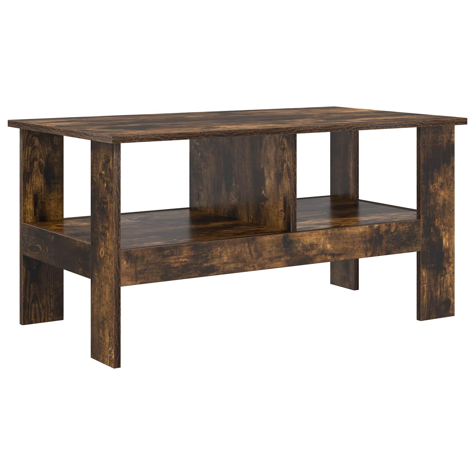 Tavolino da salotto Rovere fumé 90 x 50 x 45 cm