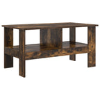 Tavolino da salotto Rovere fumé 90 x 50 x 45 cm