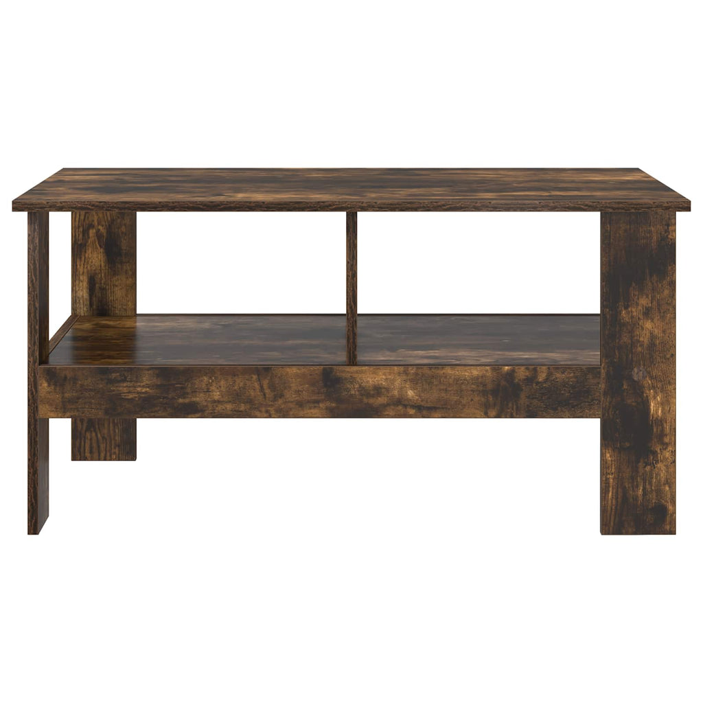 Tavolino da salotto Rovere fumé 90 x 50 x 45 cm